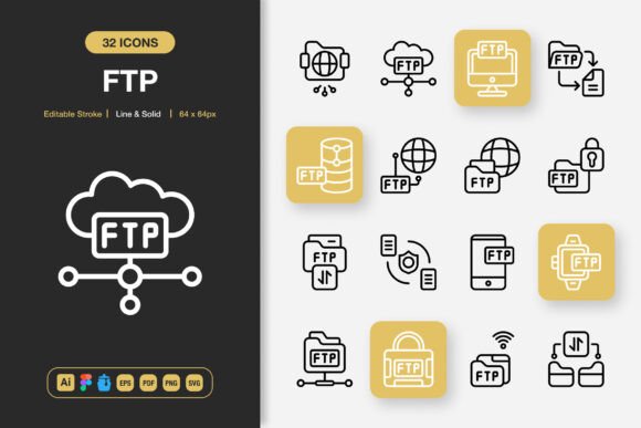 A Designer's Real-World Review of the FTP Icons Graphics Set