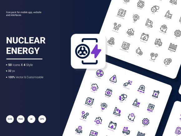 A Designer’s Hands-On Review of the Nuclear Energy Icon Pack