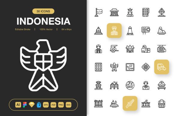 A Practical Look at Indonesia Icons for Embroidery