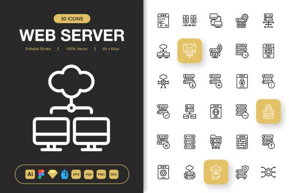 A Practical Review of the Web Server Icons Graphic Set