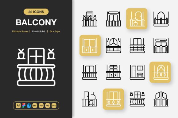 Balcony Icons: A Graphics Asset for Editorial Clarity