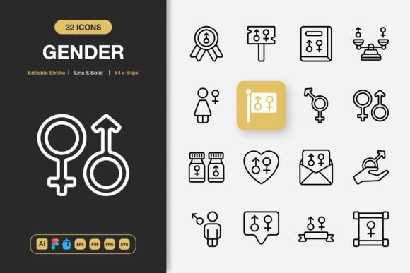 Gender Icons in Modern Business Branding