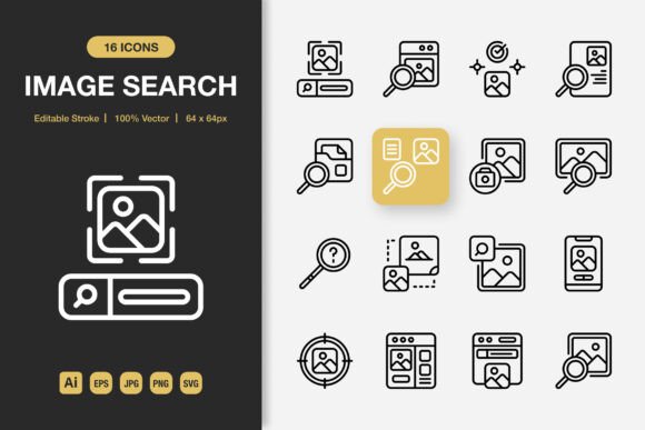 Image Search Outline Icons: A Designer's Practical Review