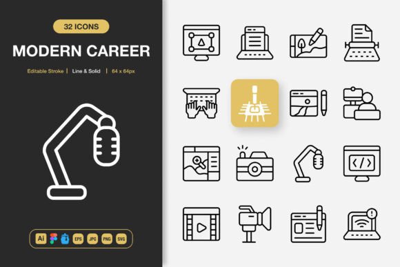 Modern Career Icons: A Publisher's Graphics Review