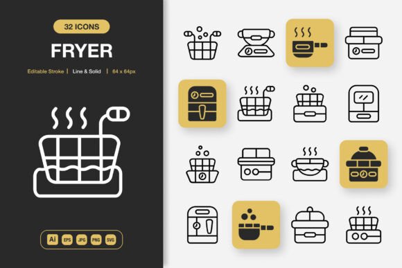 Putting Fryer Icons to Work for Local Brand Crafting