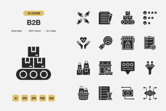 Solid Icons: A Business-Focused Graphics Asset Review