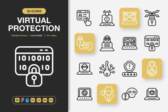 Virtual Protection Icons: A Brand Designer’s First Look