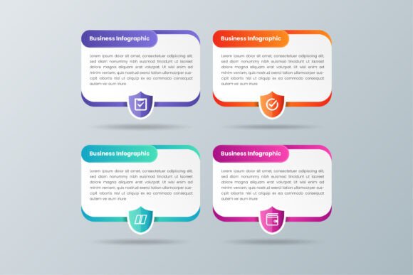 Why Shield Infographic Rectangle Graphics Are an Editorial Workhorse